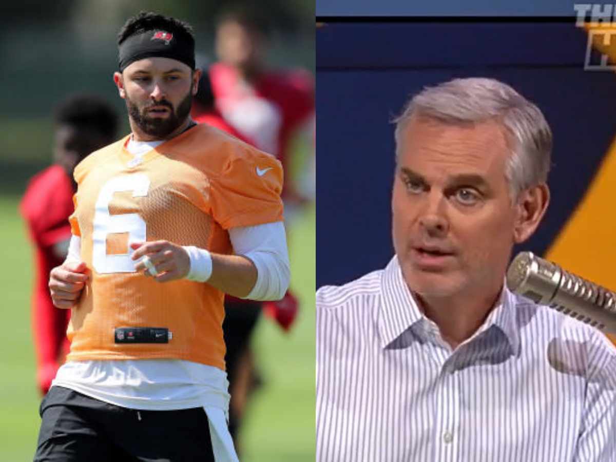 Colin Cowherd rips Baker Mayfield apart and DEMANDS his retirement if he can’t beat Kyle Trask at Bucs for QB1 job