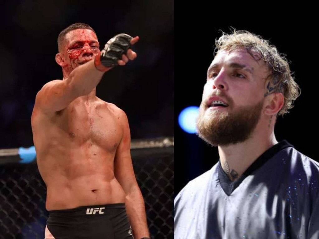 Jake Paul Nate Diaz