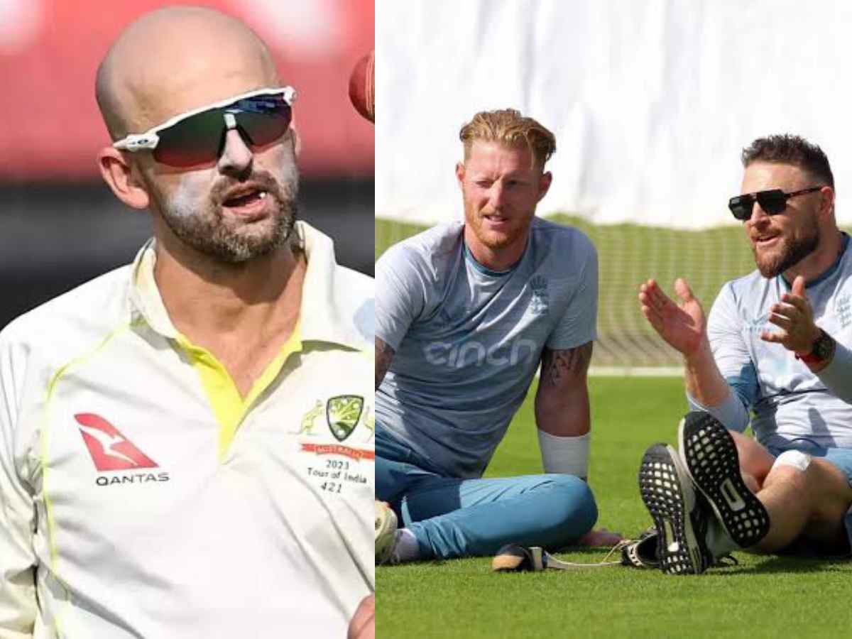 “But he really saw PantBall throughout his life”- Netizens share hilarious reactions as Nathan Lyon claims he did not see Bazball in two Ashes Test