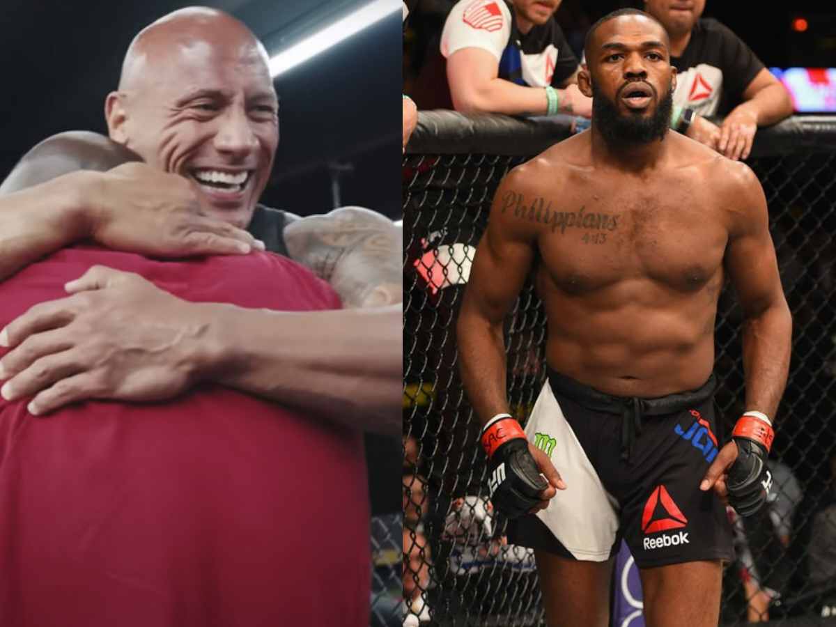 “Most heartwarming seen all year” – Jon Jones hails Dwayne Johnson for gifting UFC fighter brand new house in Miami