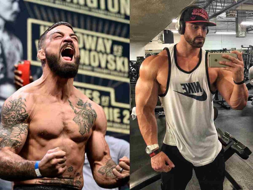 Mike Perry and Bradley Martyn