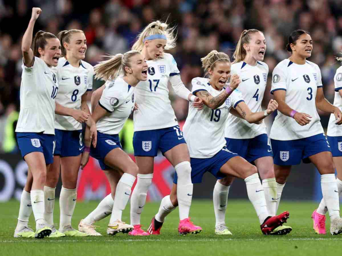 The England Women's Football team 