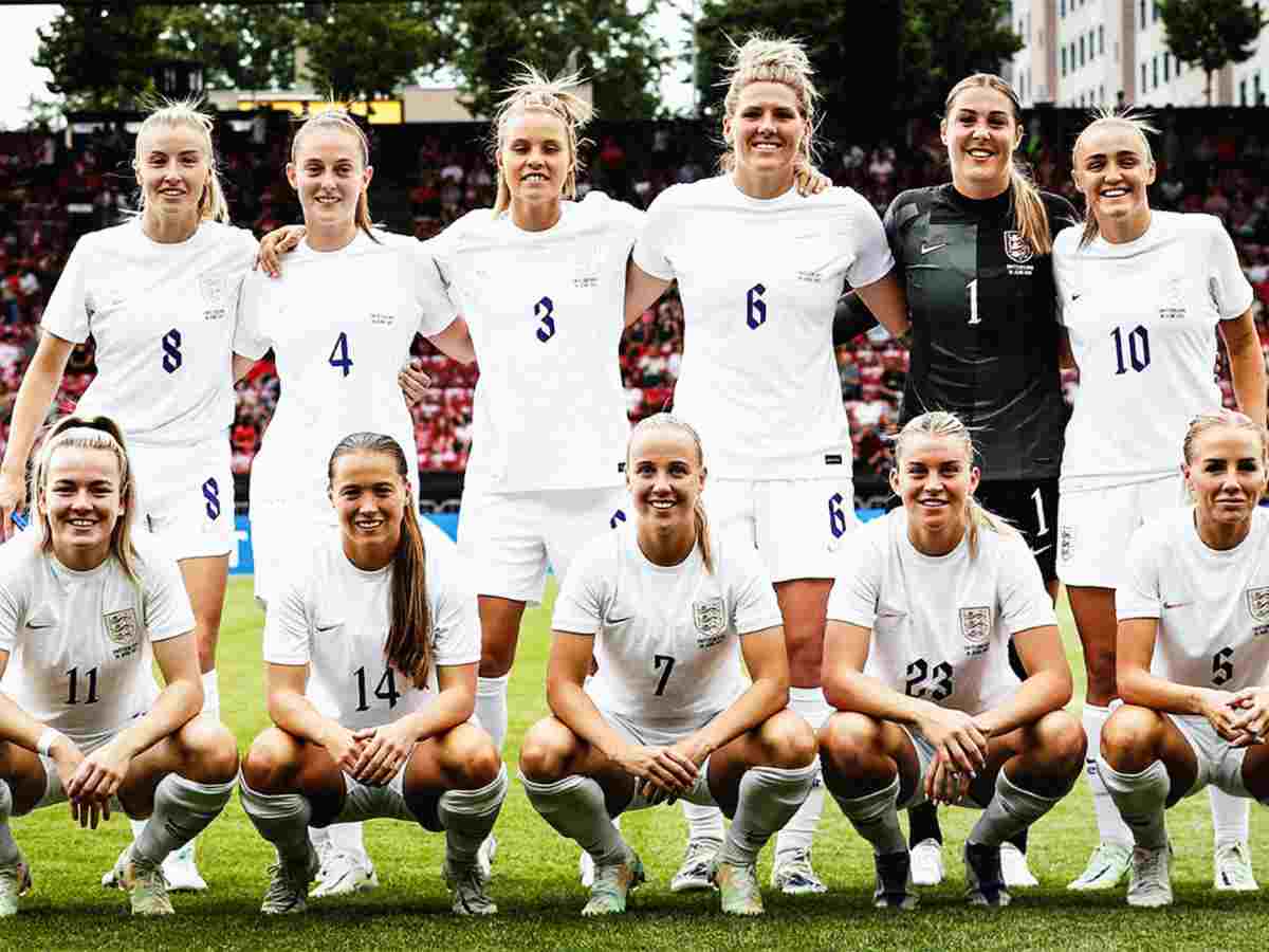 The England Women's Football team 