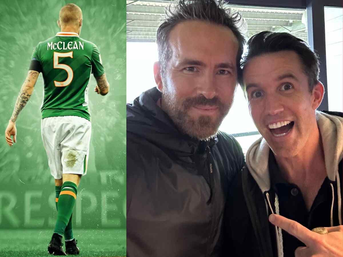 Ryan Reynolds hails new signing James McClean as a ‘leader,’ says he’s going to be ‘amazing’ for Wrexham