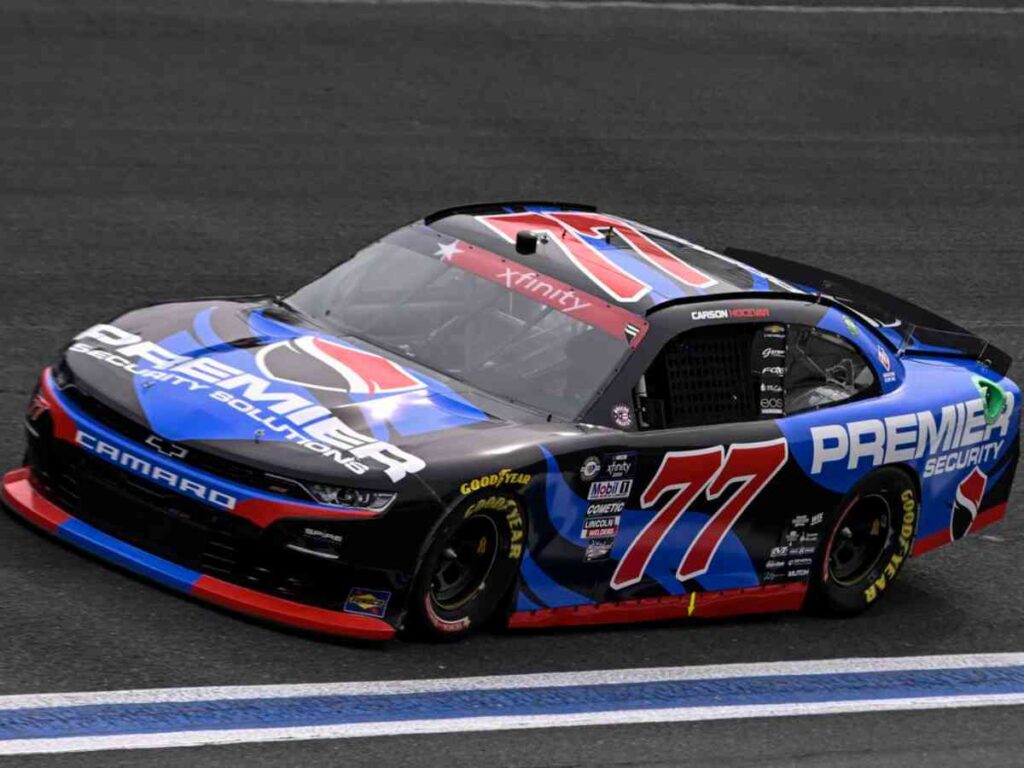 Carson Hocevar's chevy (Credits: MLive.com)