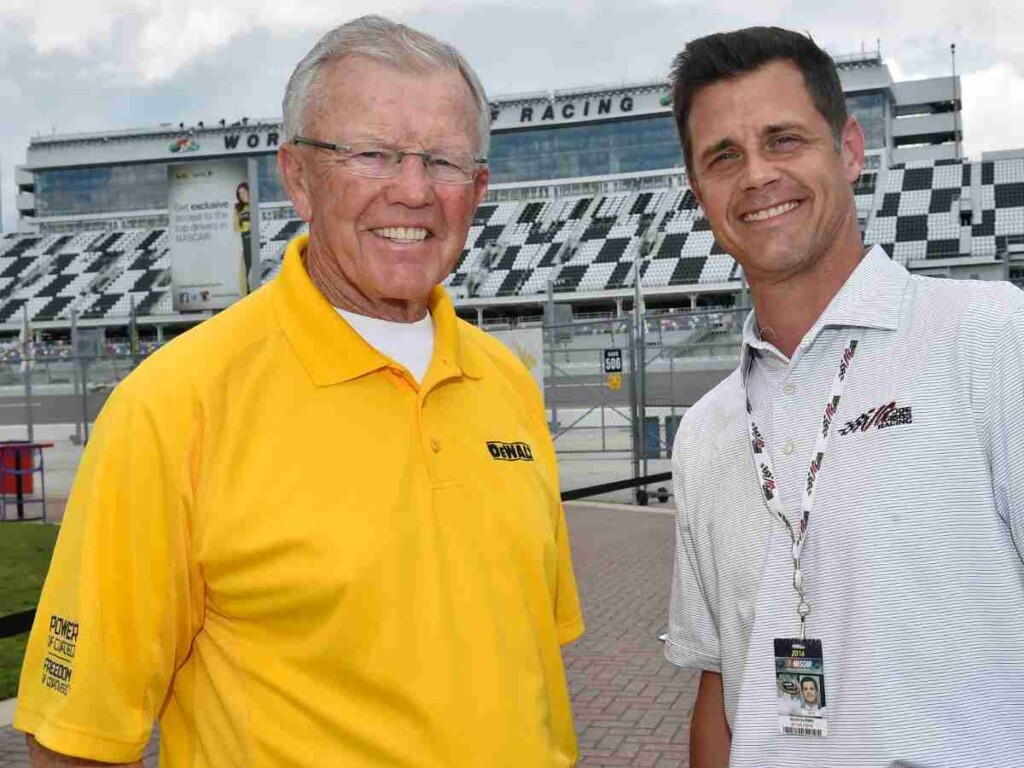 Dave Arpen and Joe Gibbs