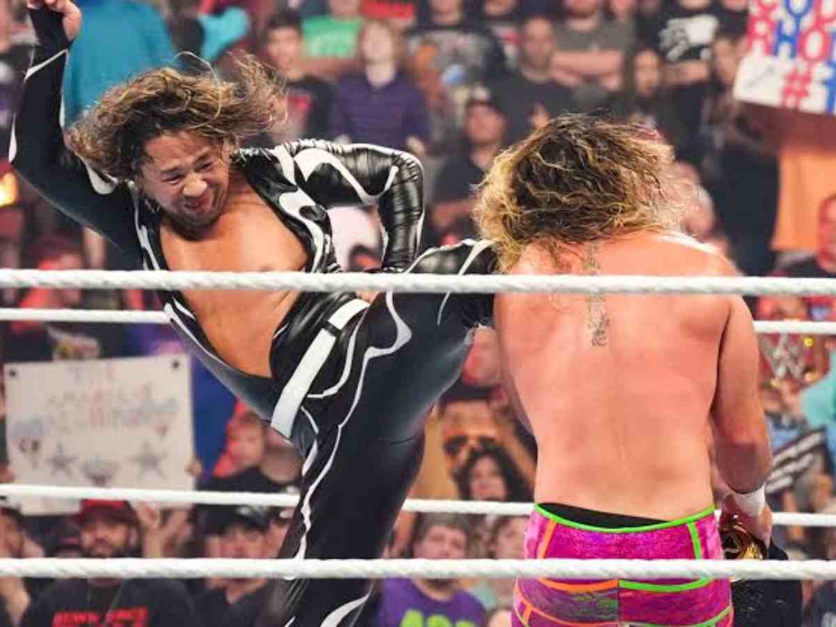 Shinsuke Nakamura reacts for the first time after turning heel and attacking Seth Rollins on Raw