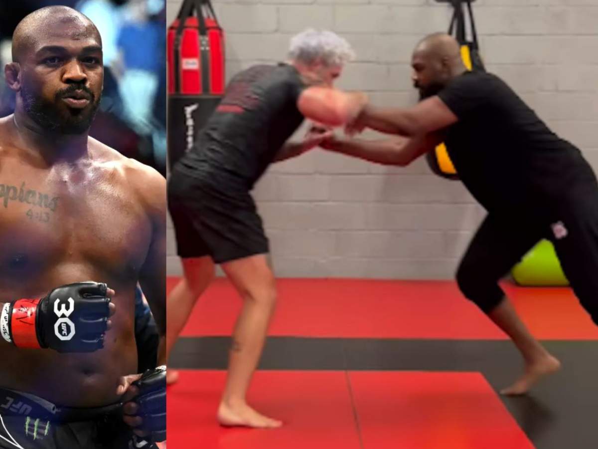 “Makes Jones look like a noob” – Jiu-Jitsu elite Gordon Ryan and Jon Jones’ high-level rolling on mat leaves fans in awe of stars’ talent