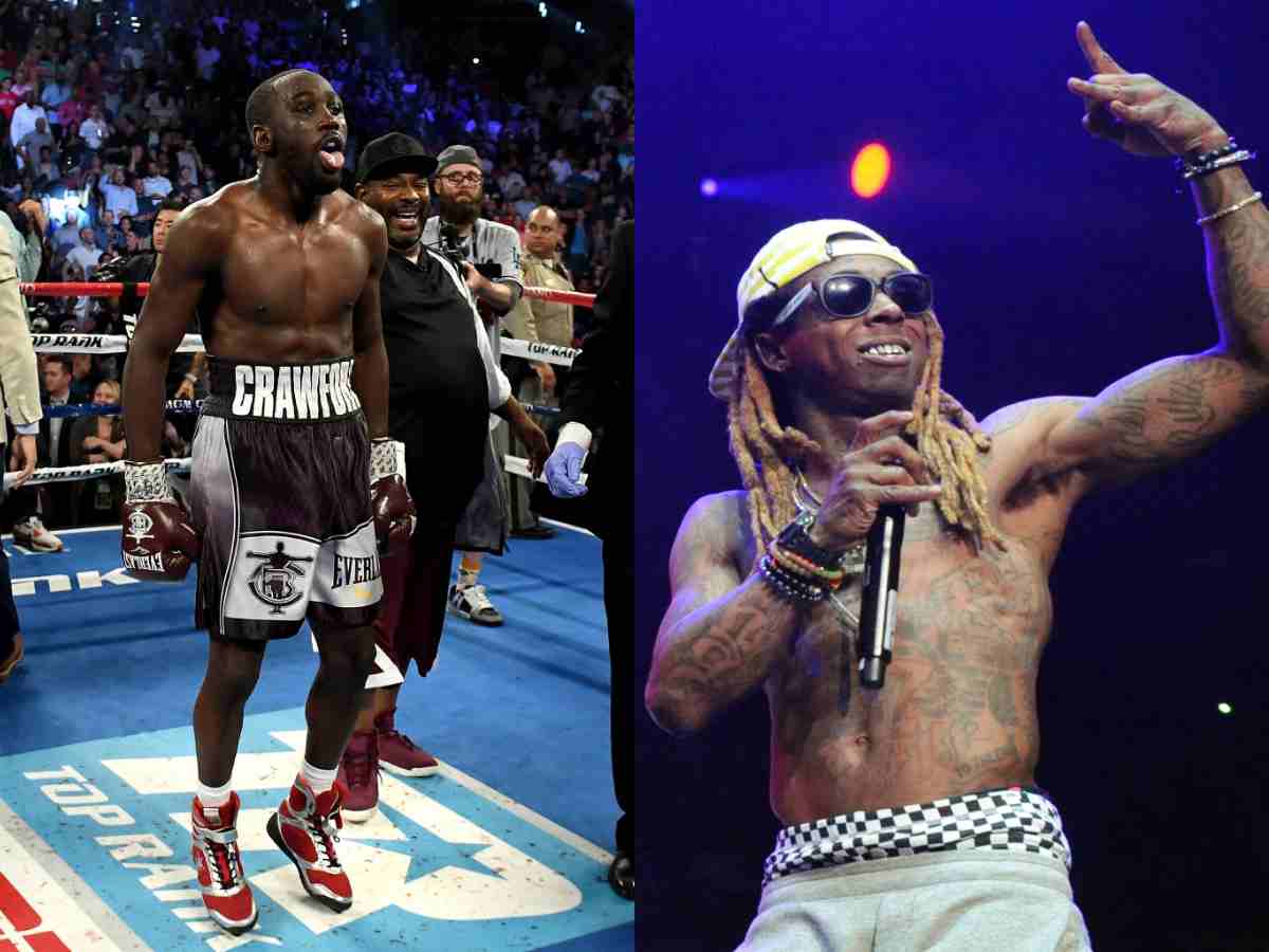 WATCH: Fan video catches Lil Wayne’s hilarious reaction as Terence Crawford obliterated Errol Spence Jr