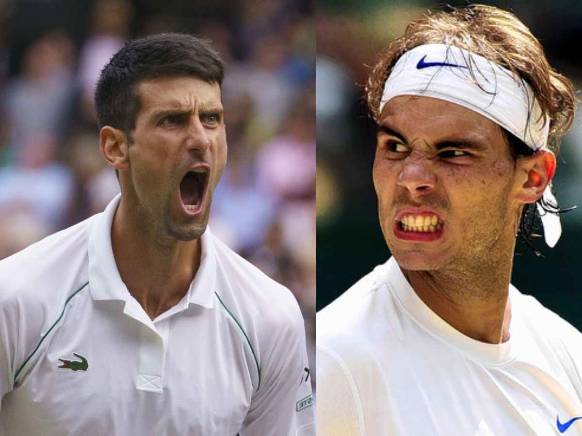 Novak Djokovic was hit in the face by a lethal backhand from Rafael Nadal that saw Nole giving a death stare before snubbing the handshake at the Canadian Open