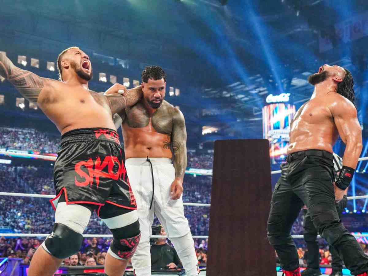 “HHH has been slipping”- Wrestling Twitter furious after WWE makes massive blunder during the Tribal Combat match between Jey Uso and Roman Reigns at SummerSlam 