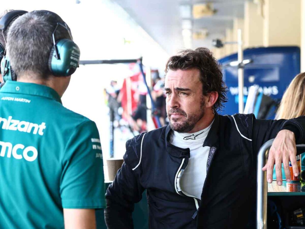 Mike Krack and Fernando Alonso