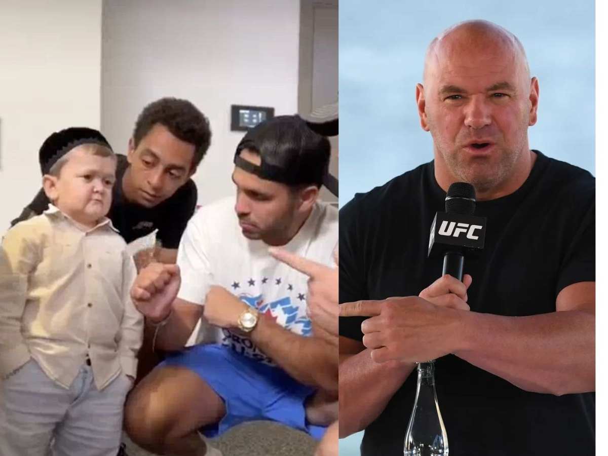 “He’s killing it!” Dana White surprises Mike Tyson after revealing Hasbulla made over $1,000,000 with Nelk Boys and UFC deal