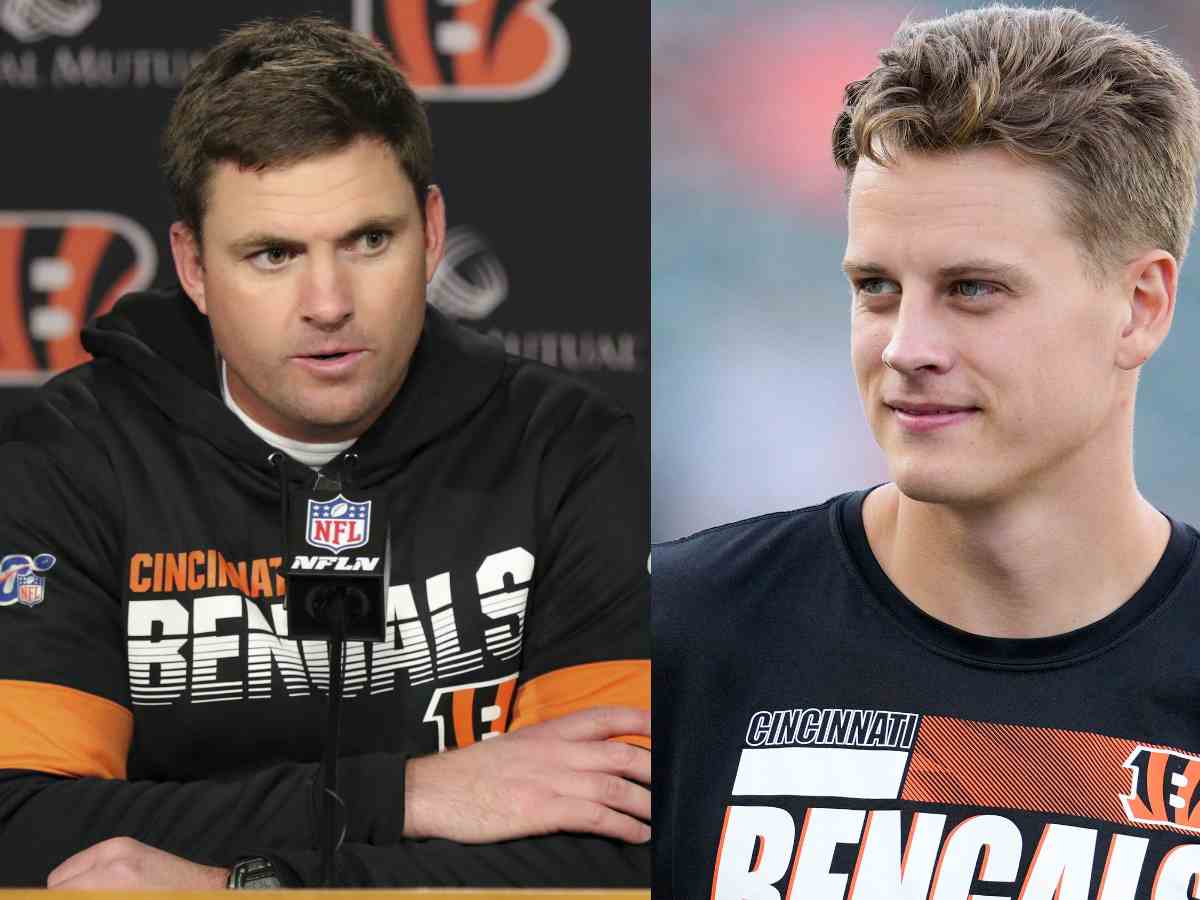 Bengals HC Zac Taylor DOWNPLAYS the hype around Joe Burrow’s recovery claiming the ‘timeline’ for his return hasn’t changed despite viral recovery videos