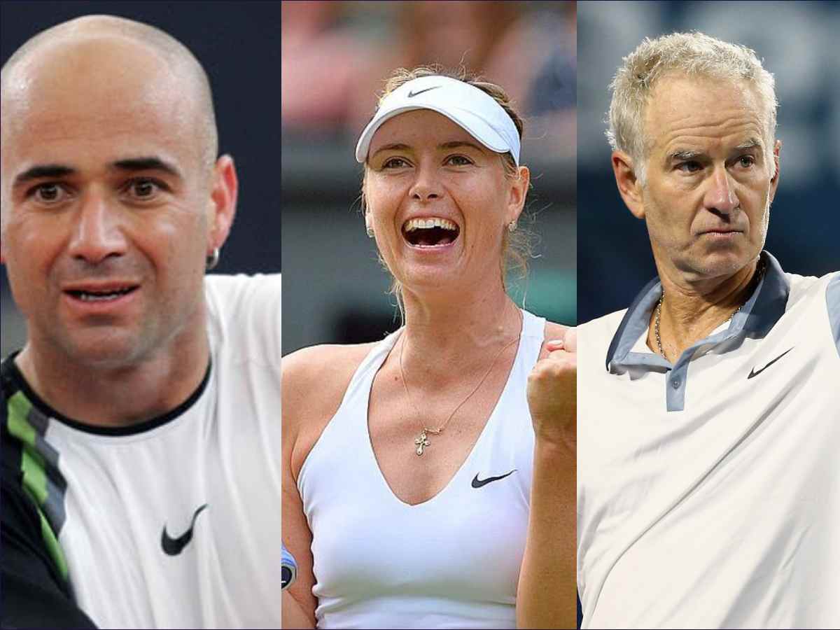 Andre Agassi and Steffi Graf to potentially team up against Maria Sharapova and John McEnroe in an upcoming Pickleball event