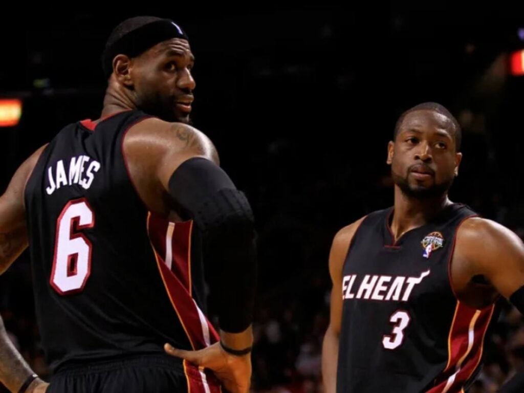 LeBron James and Dwyane Wade (Chris Trotman)