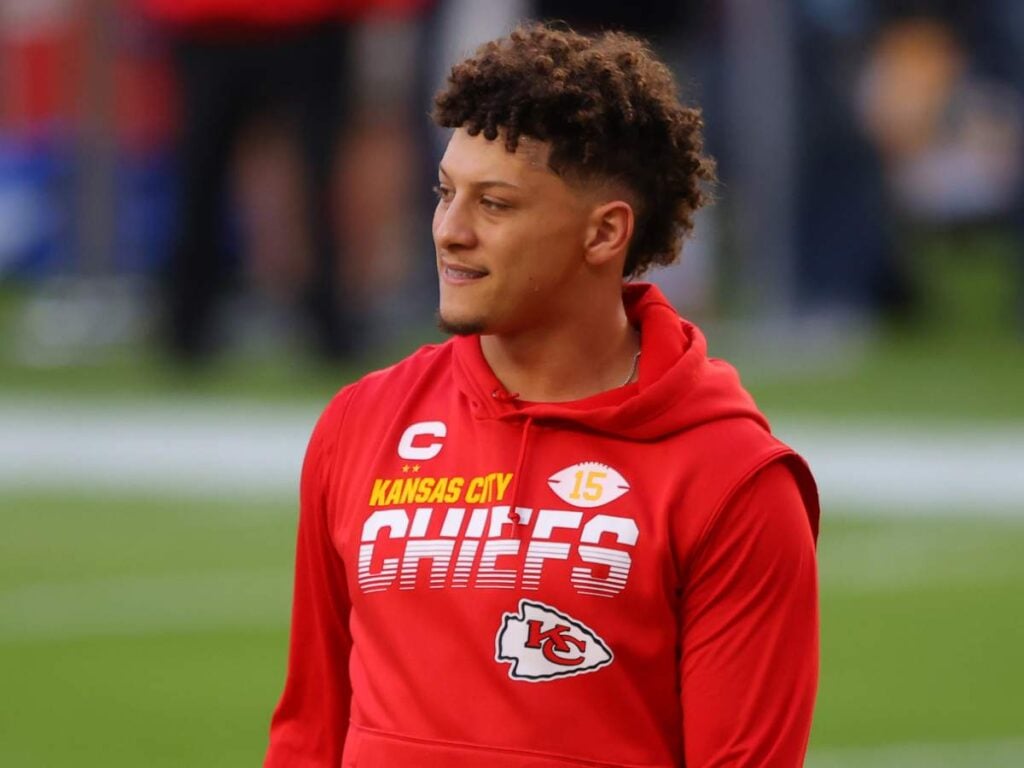 Patrick Mahomes goes on a WILD bull ride with wife Brittany days before the NFL season kicks off