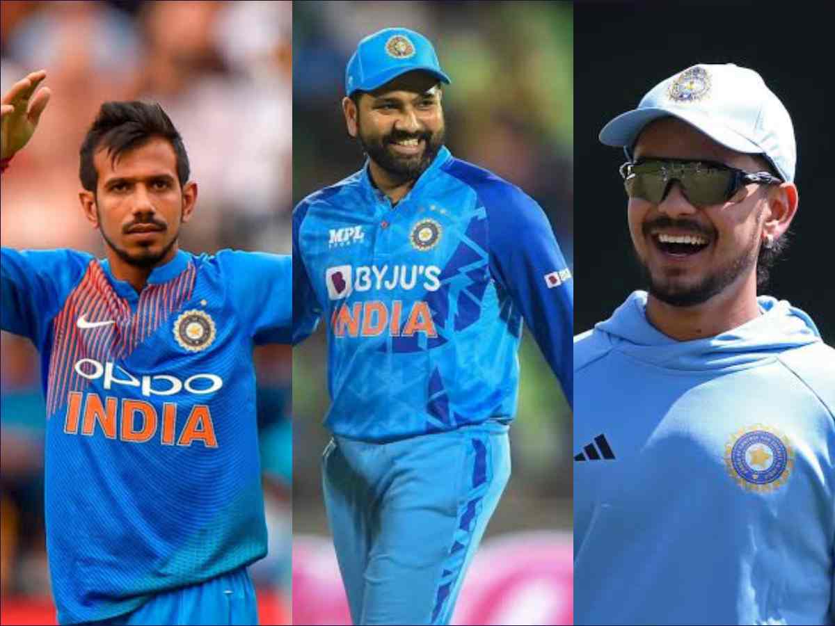 “I want calm, I want peace and none of these guys bring any of those” Rohit Sharma on sitting next to Ishan Kishan and Yuzvendra Chahal