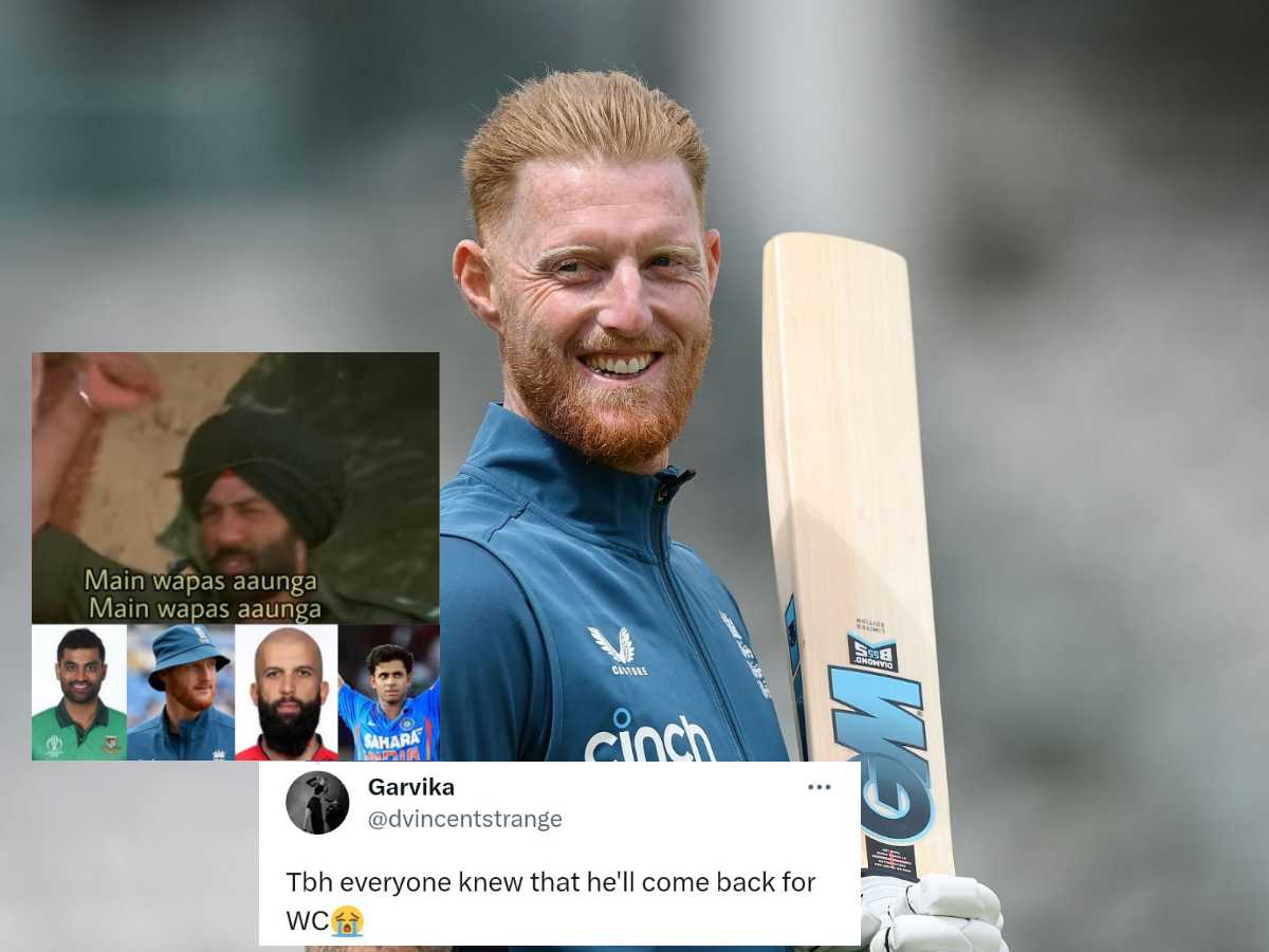 “Retirement has been the biggest joke these days”- Netizens react as Ben Stokes finally reverses his ODI retirement decision for the upcoming World Cup