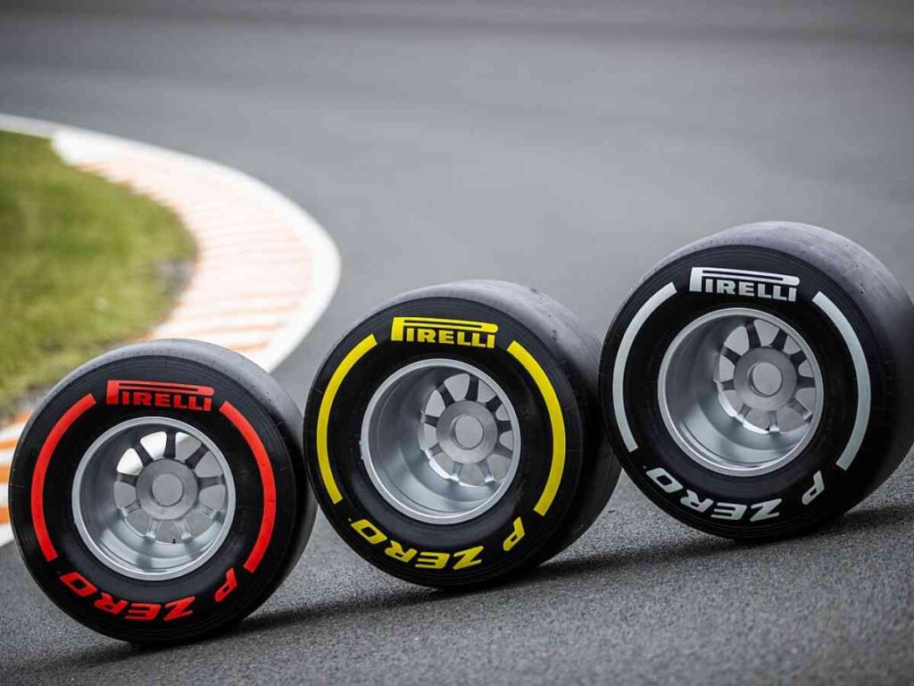 Pirelli F1 slick tire compounds (image via Motorsport.com)