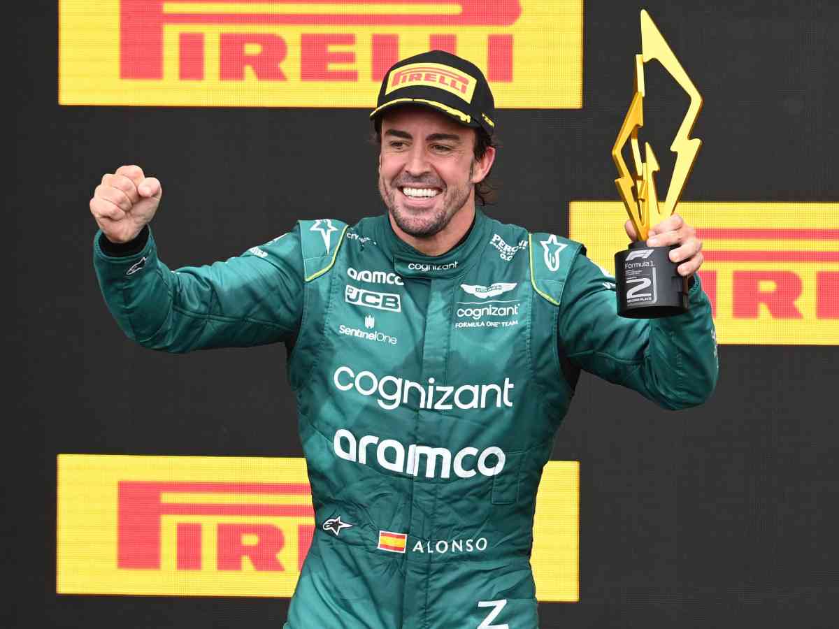 Aston Martin aims to reclaim the second-best spot in F1 after a MASSIVE drop in performance in recent races 1 Fernando Alonso on the Canadian GP podium (image via Sports Grill)