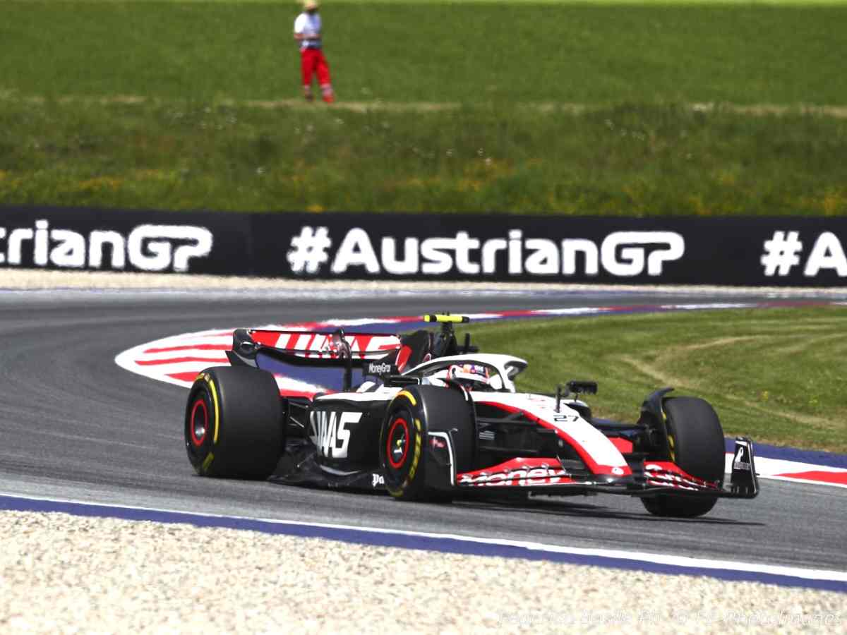 Nico Hulkenberg during the 2023 Austrian GP (image via Autoracing1.com)