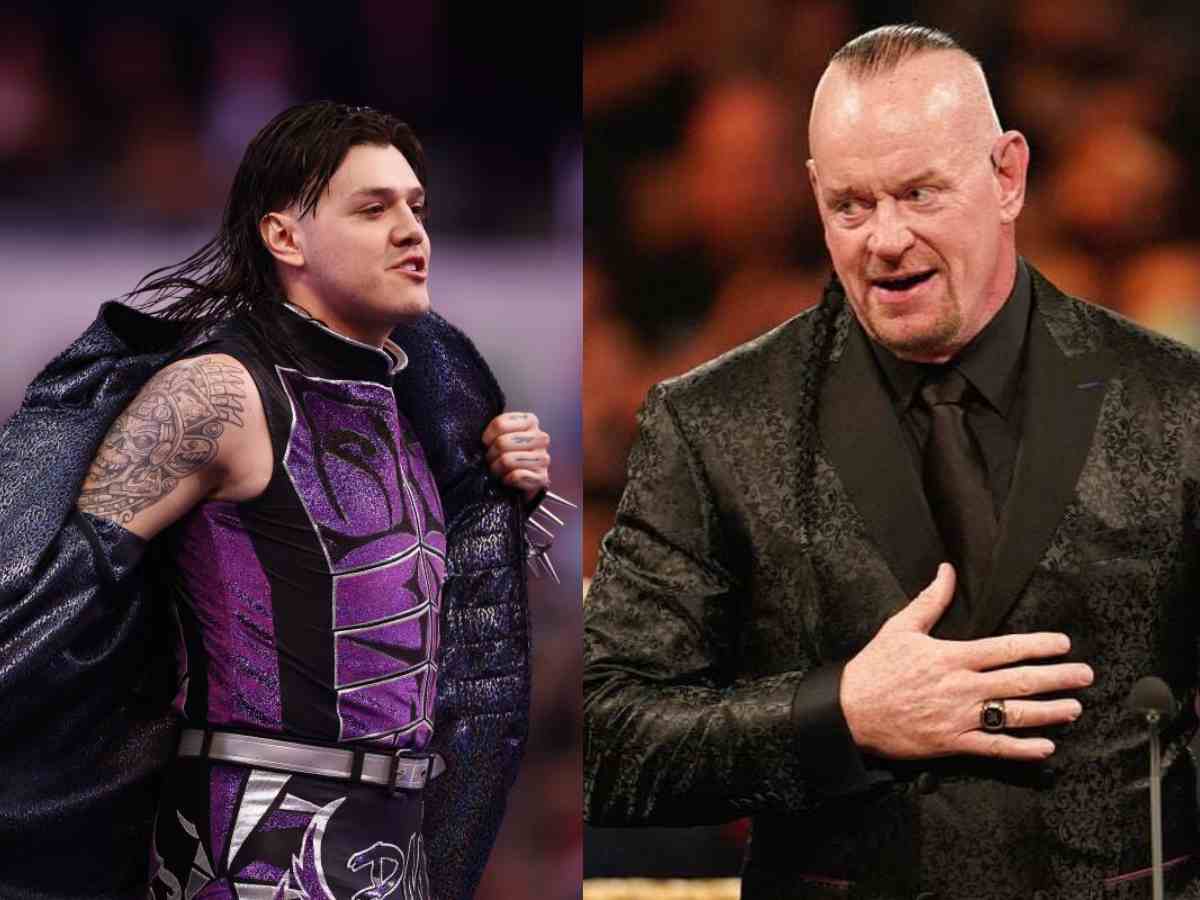 Dominik Mysterio and The Undertaker 