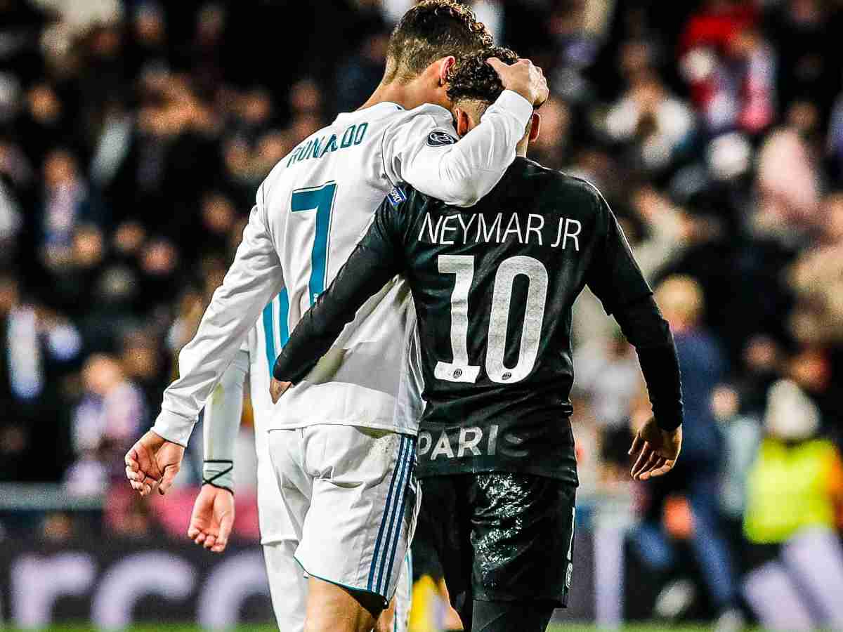 Neymar Jr. and Cristiano Ronaldo. (Source: ESPN)