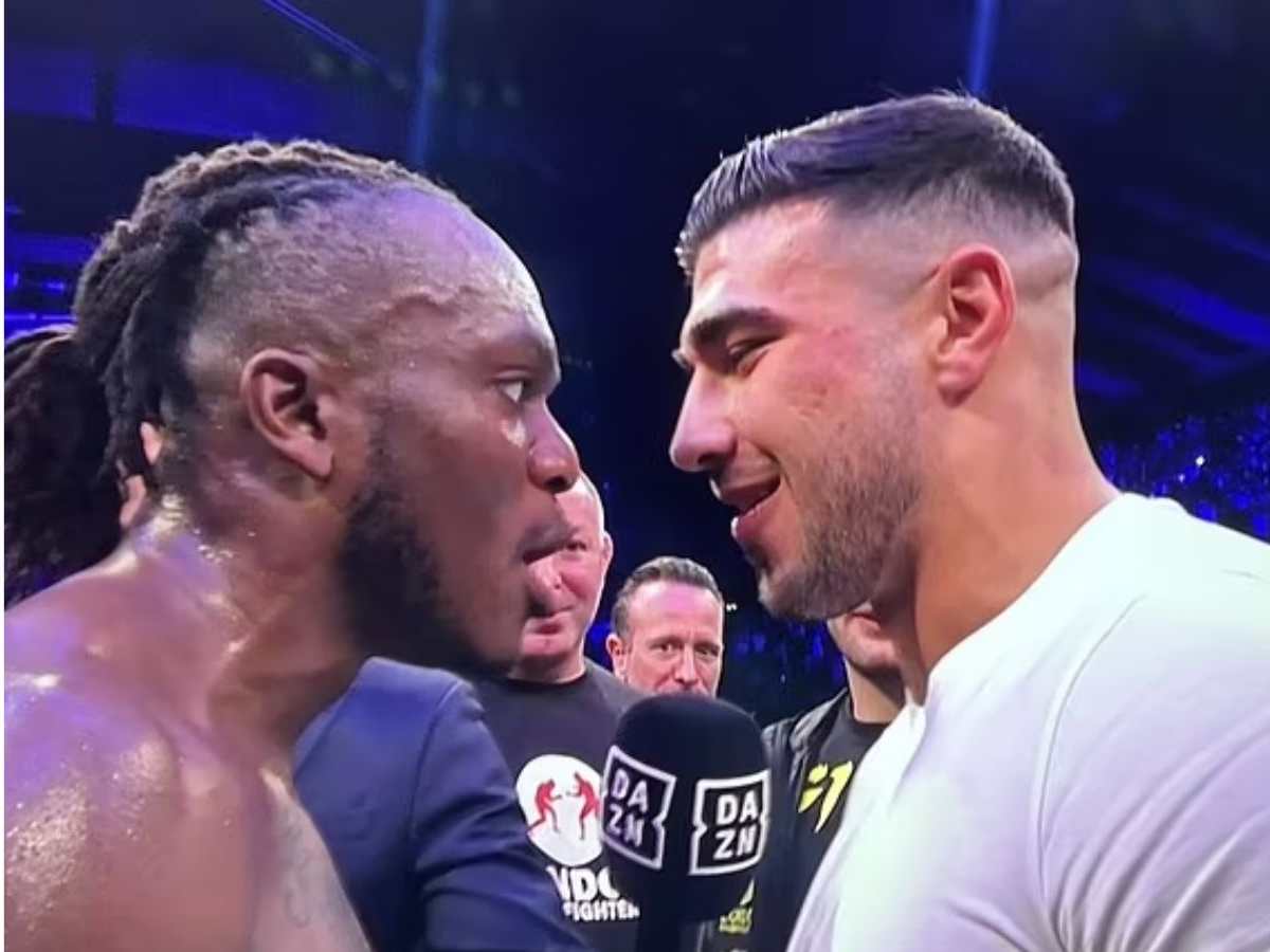 “Delete it bro” – Fans outraged as KSI takes it too far by mocking disabled person ahead of Tommy Fury boxing match