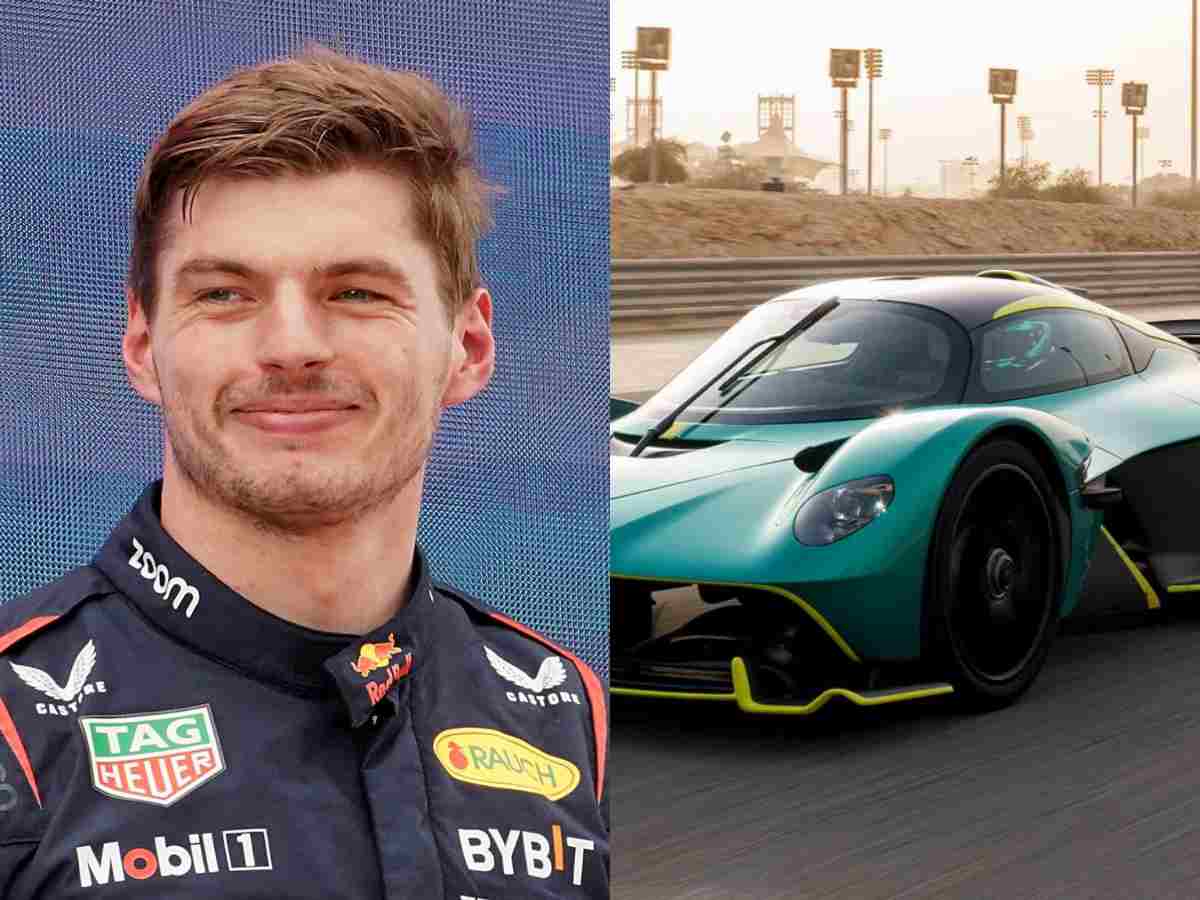 WATCH: Max Verstappen takes the $2.7 million worth Aston Martin Valkyrie for a one-handed drive