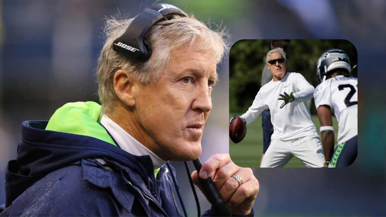 WATCH: Pete Carroll shows stunning agility at 71 taking quarterback reins in at Seahawks practice, gets lauded by Geno Smith