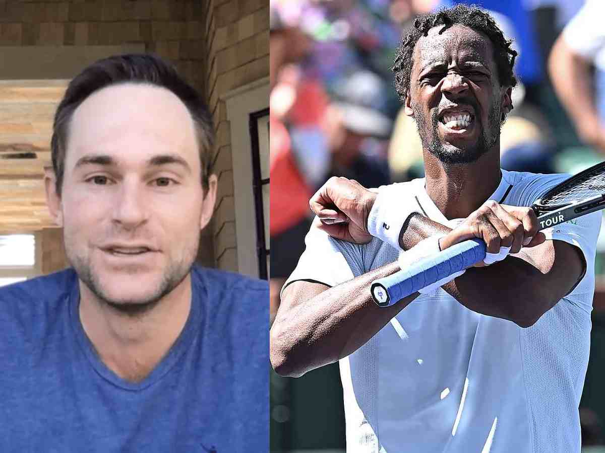 Andy Roddick refuses to stop making jokes following criticism of his remarks on Gael Monfils losing his 19th consecutive match to Novak Djokovic