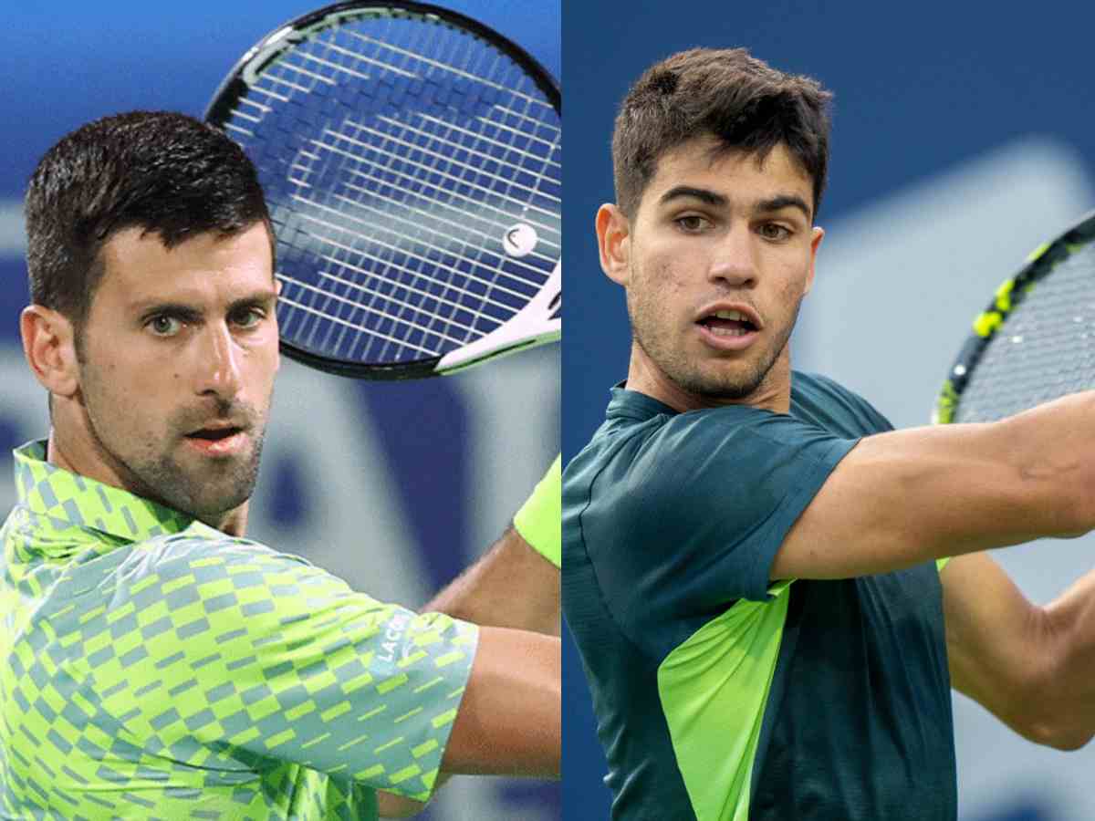 “That and his coach yapping on EVERY point” – Novak Djokovic’s fans accuse Carlos Alcaraz of ‘strategic hindrance’ as footage of the Cincinnati finals goes viral