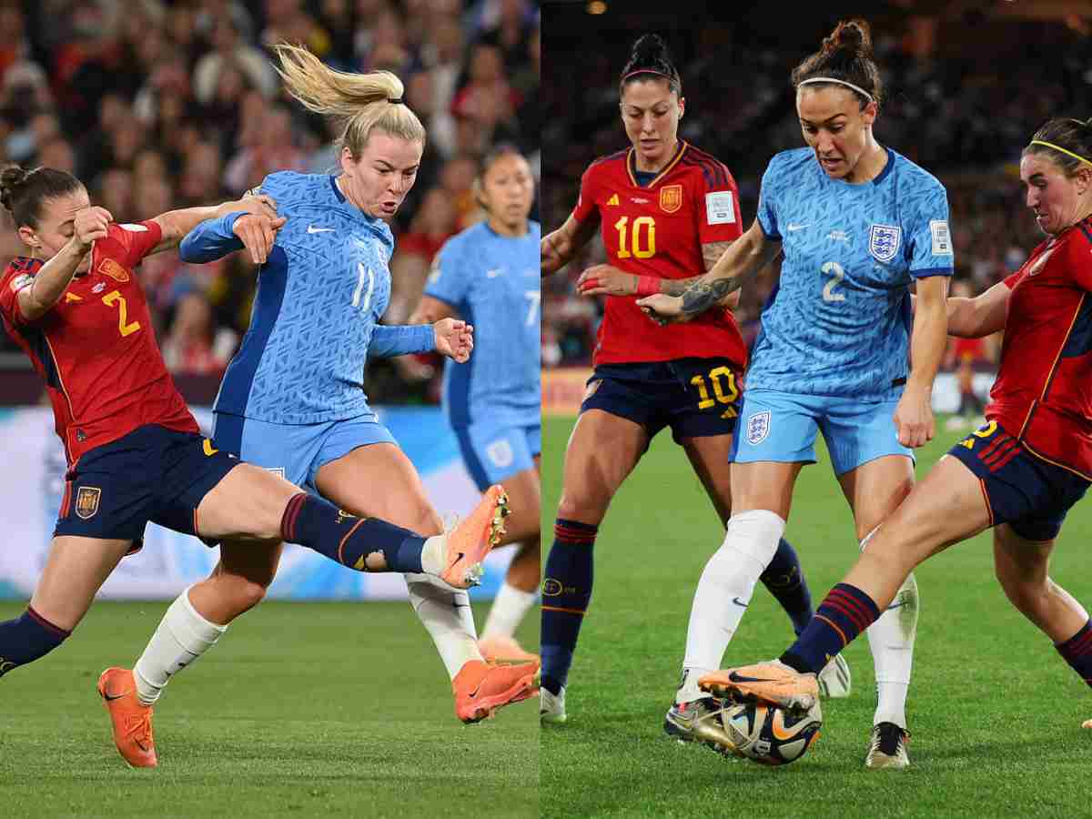 Spain Women's national team and England Women's national team. (Source: 433)