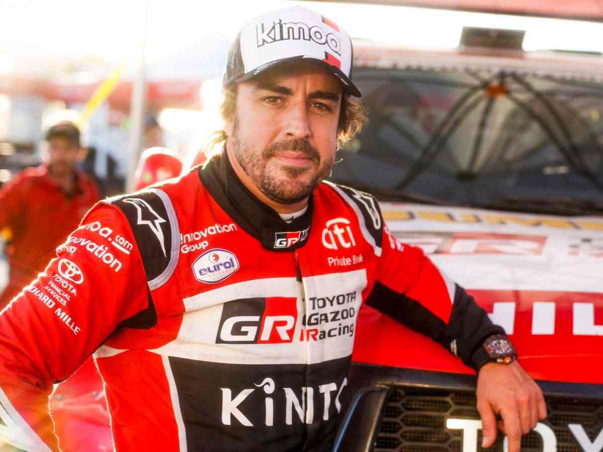 Fernando Alonso at the Dakar Rally in 2020 (image via PlanetF1)