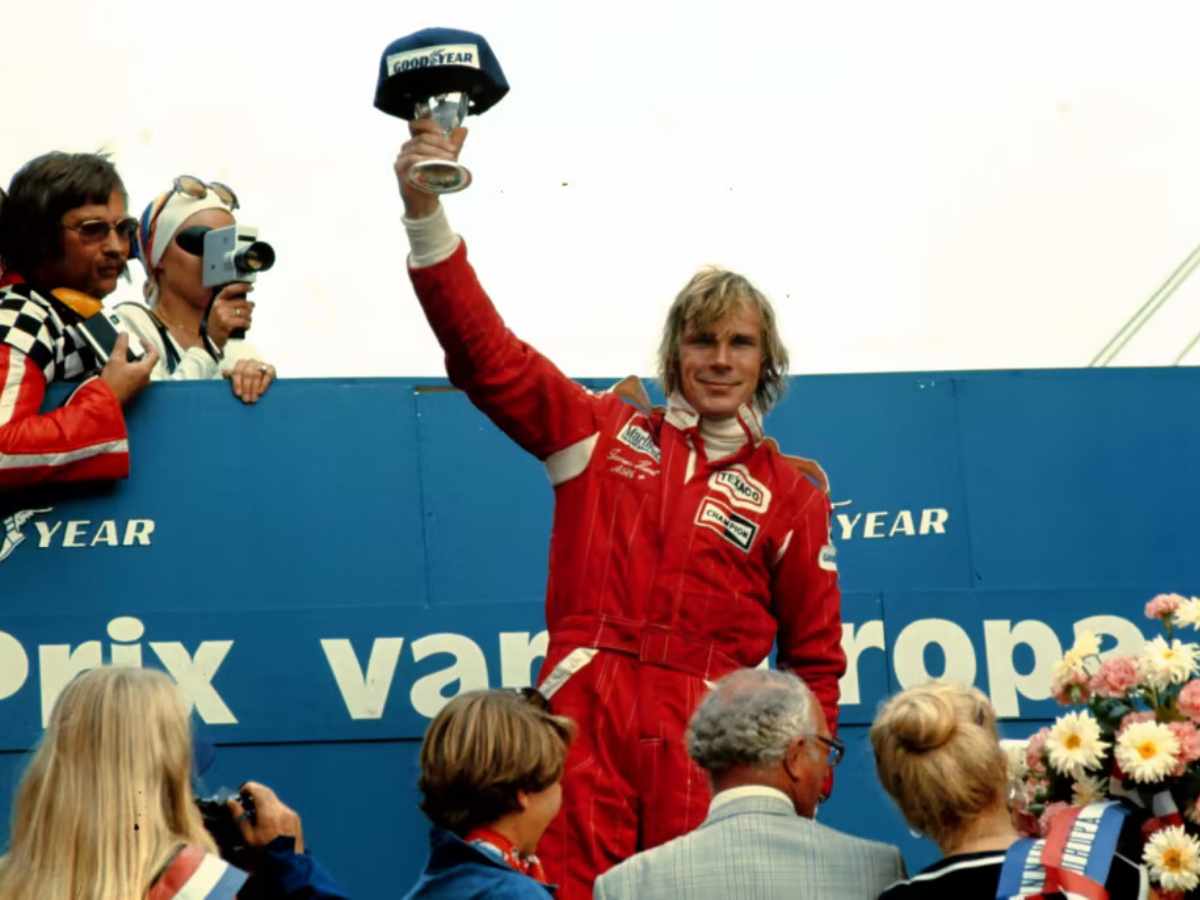 James Hunt (image via F1)