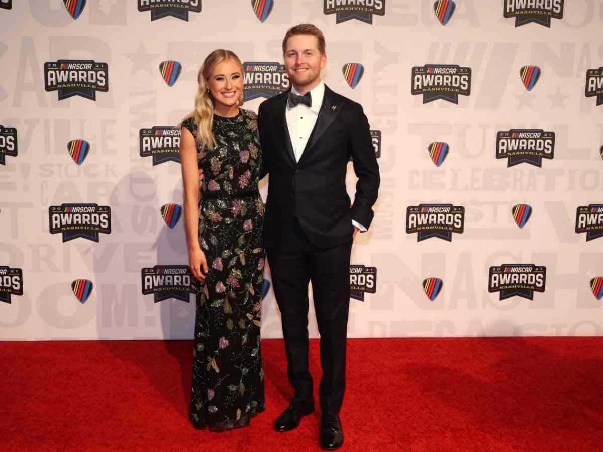 William Byron with his girlfriend, Erina Blaney