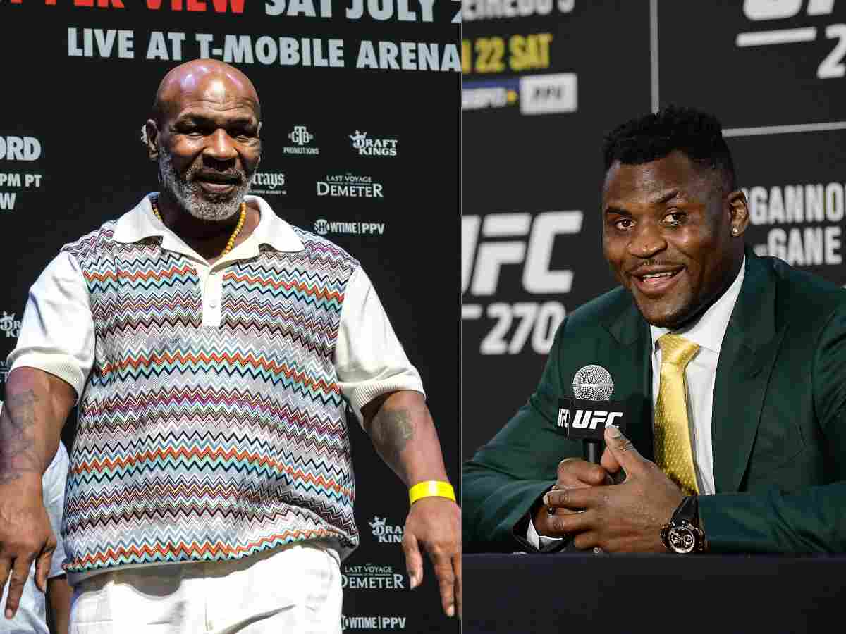 “How did you wash your a**?” Mike Tyson gets curious about Francis Ngannou’s time as a homeless man in France