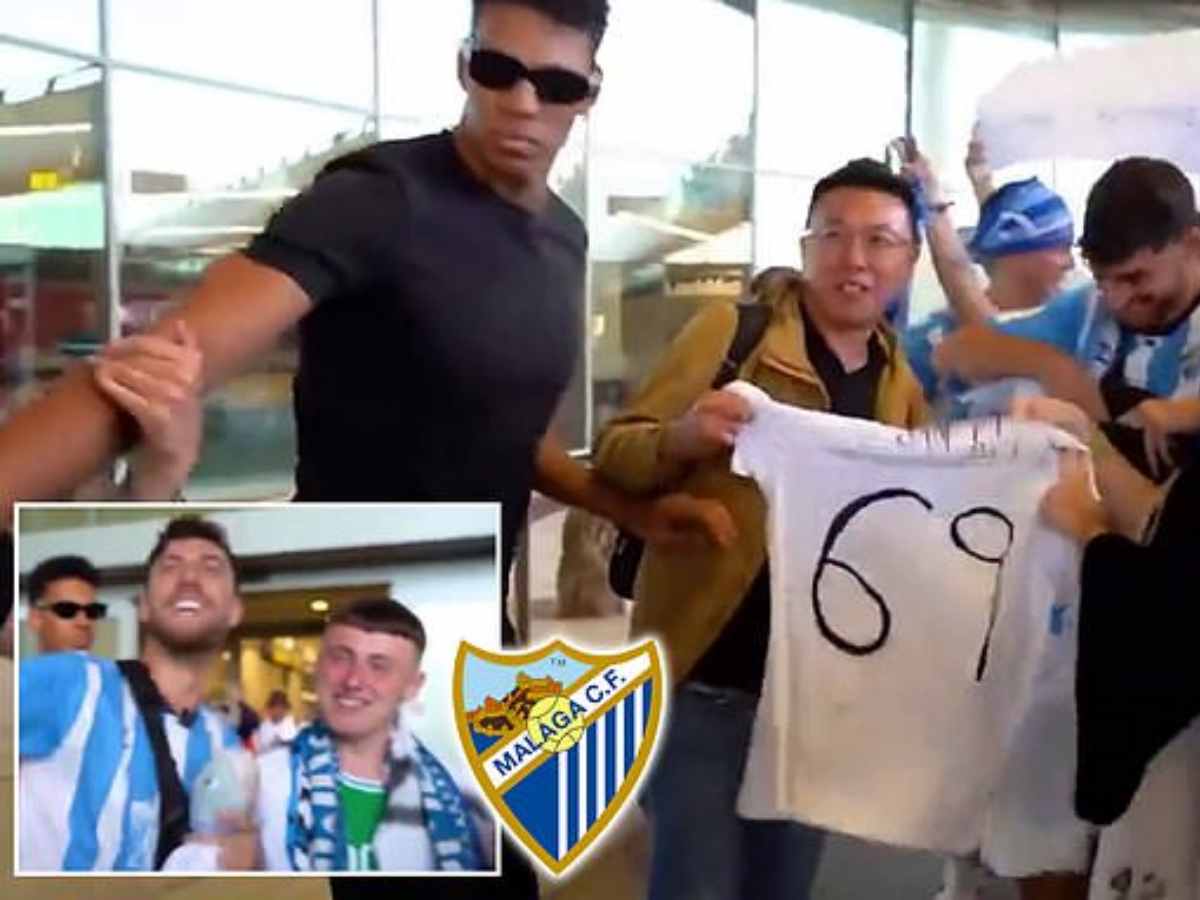 WATCH: Malaga fans spotted mobbing around local tourists expressing anger at club over failed signings