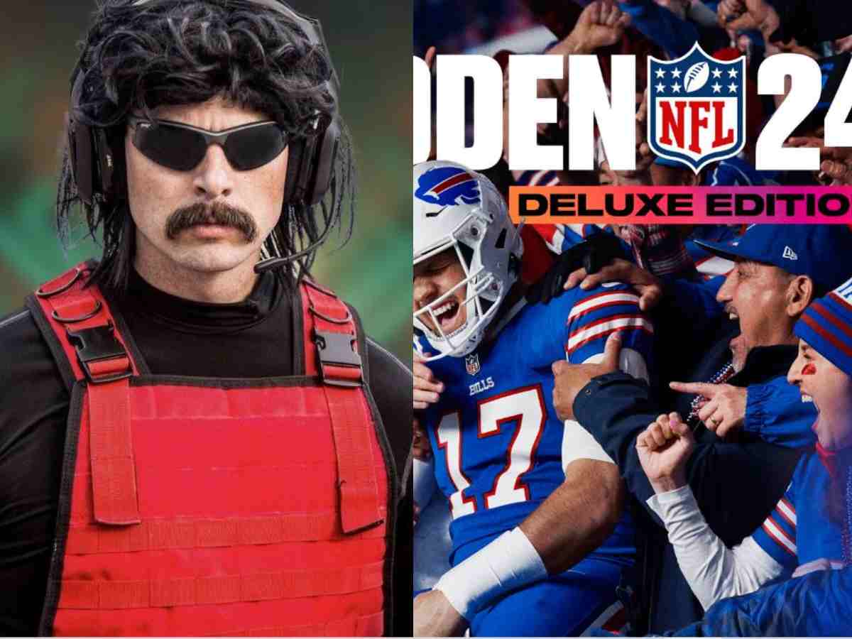 “Worst sports game in history,” Dr DisRespect BASHES Madden 24 for unnecessary roughness