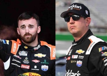Kyle Busch (Credits: USA Network) Austin Dillon (Credits: NASCAR)