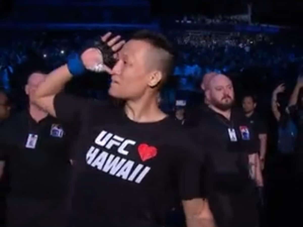 WATCH: ‘The Korean Zombie’ walkout gets entire arena at UFC Singapore singing along to ICONIC song