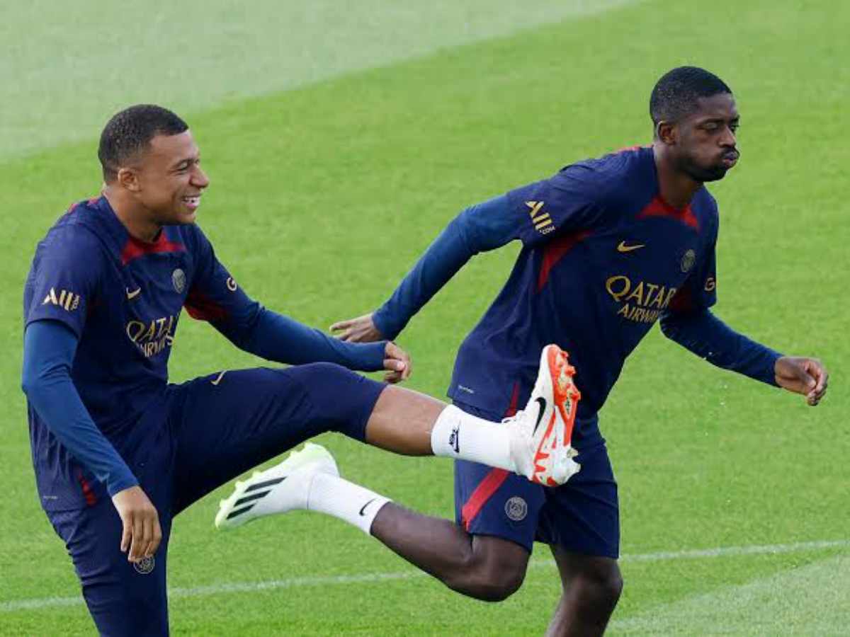 PSG star trolls Barcelona during conversation with Kylian Mbappe and Ousmane Dembele, calls it a ‘sh*t team’