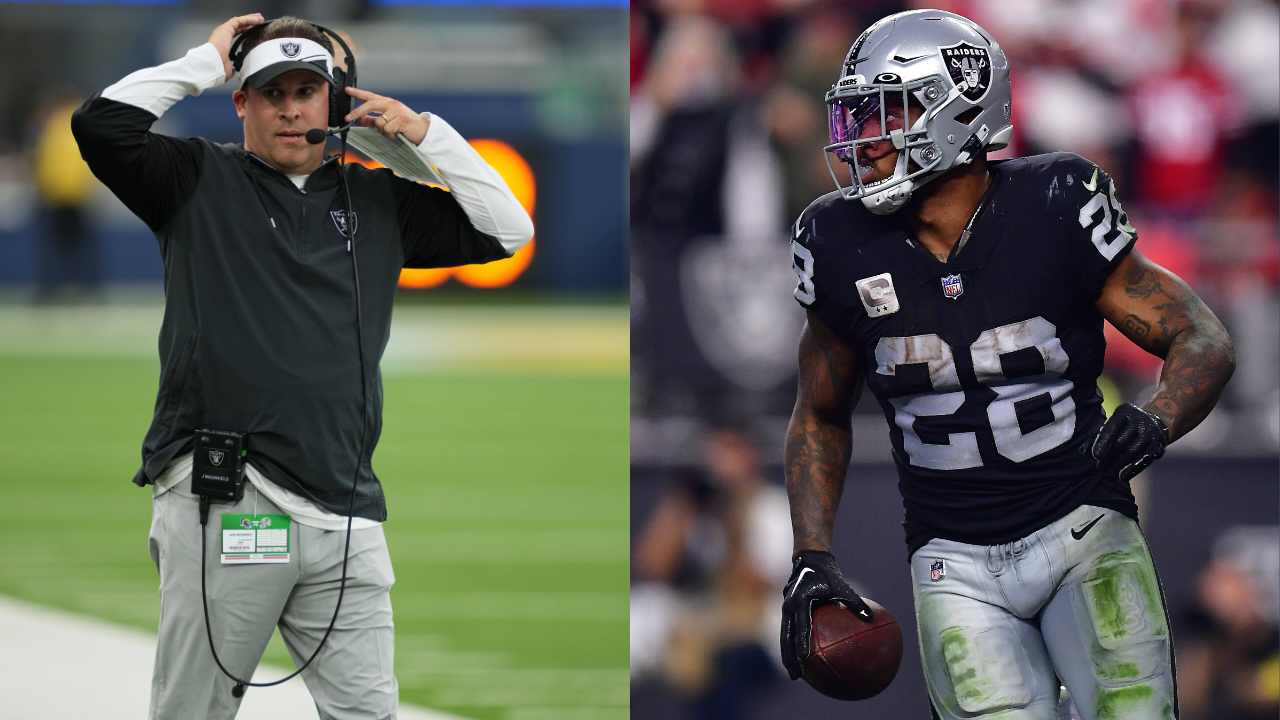 Raiders HC Josh McDaniels explains the importance of RB Josh Jacobs’ role in the team following his $12,000,000 deal