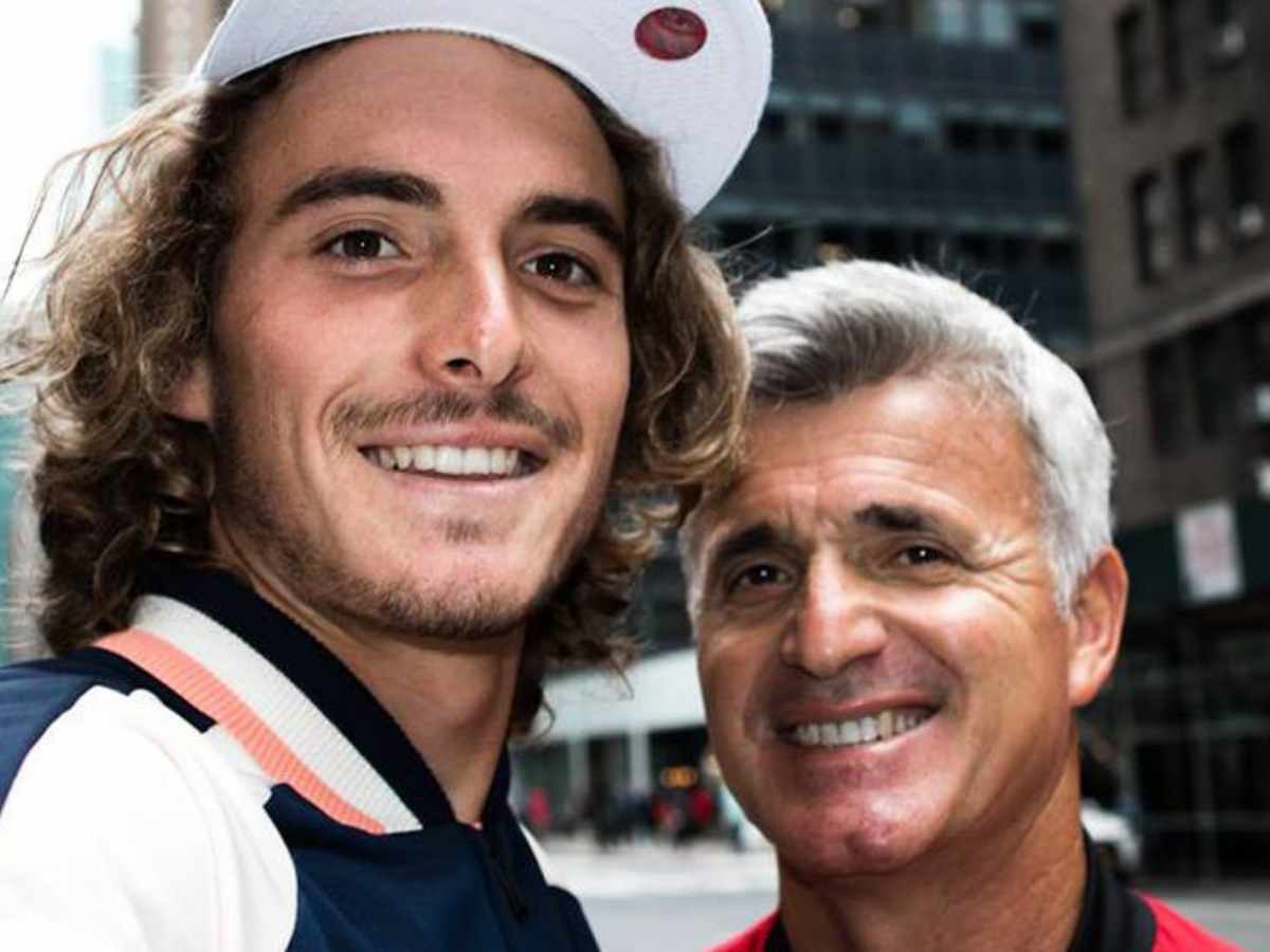 Stefanos Tsitsipas demands respect for his father as Apostolos doesn’t travel for the US Open to guide his son