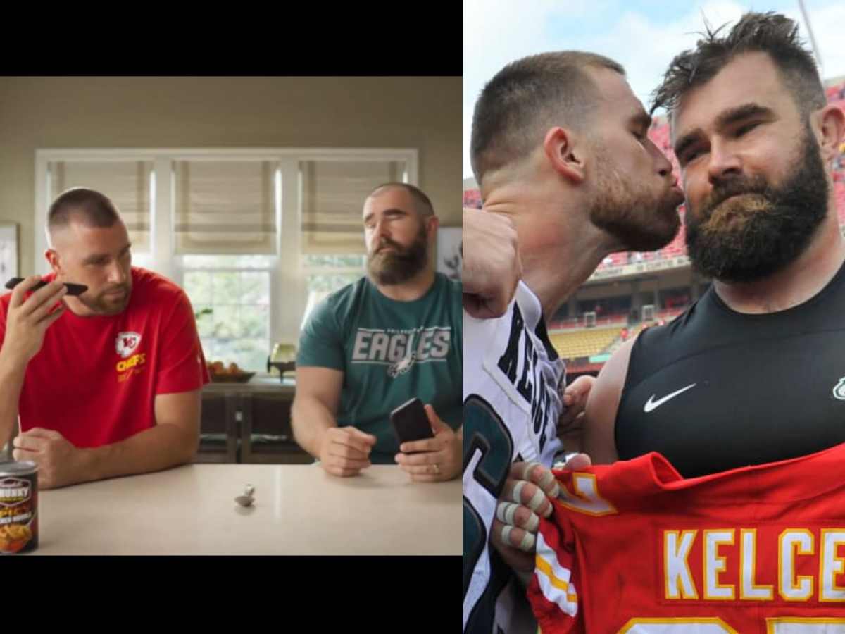 Travis Kelce and Jason Kelce