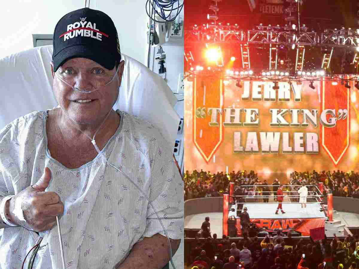 WATCH: WWE HOF’er Jerry ‘The King’ Lawler, who had a stroke earlier this year, shows up on Raw with an almost unrecognizable look