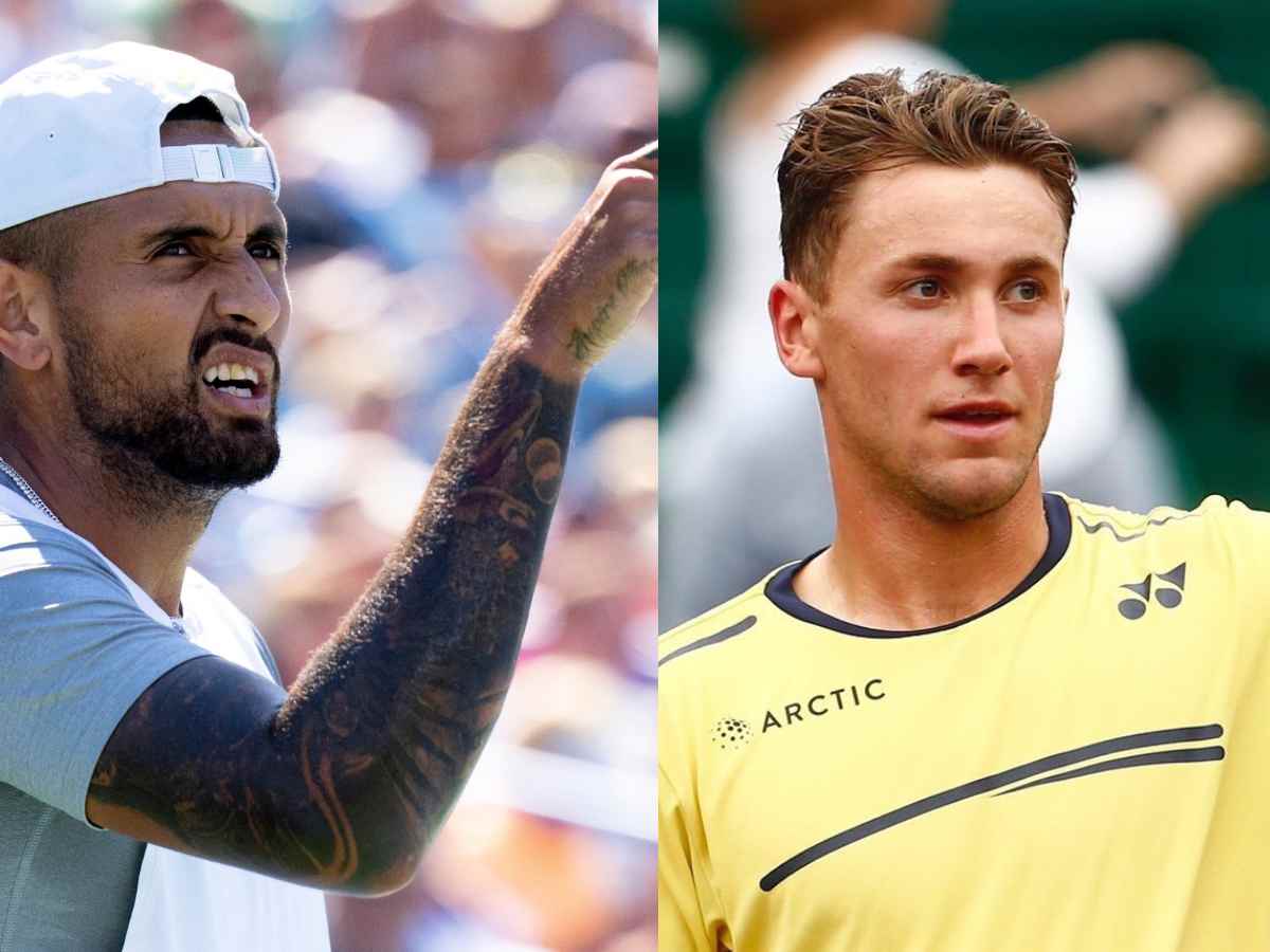 “You are having a calendar Grand Slam of exits” – Nick Kyrgios berated by fans for mocking Ruud and laughing at the draw of Fritz, Eubanks, and Stricker at the US Open 