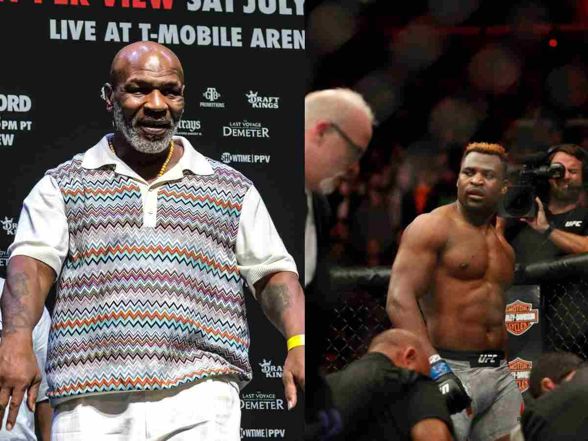 “I got chills” – Mike Tyson ‘molding’ Francis Ngannou to become champion in recent training footage has got fans reminiscing about prime days of legend