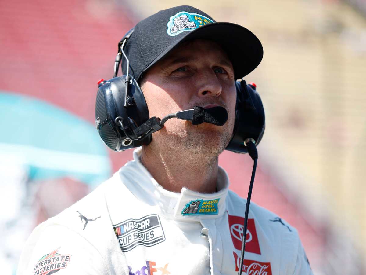 Denny Hamlin urges Goodyear not to panic and “overreact” due to Bristol tier wear chaos